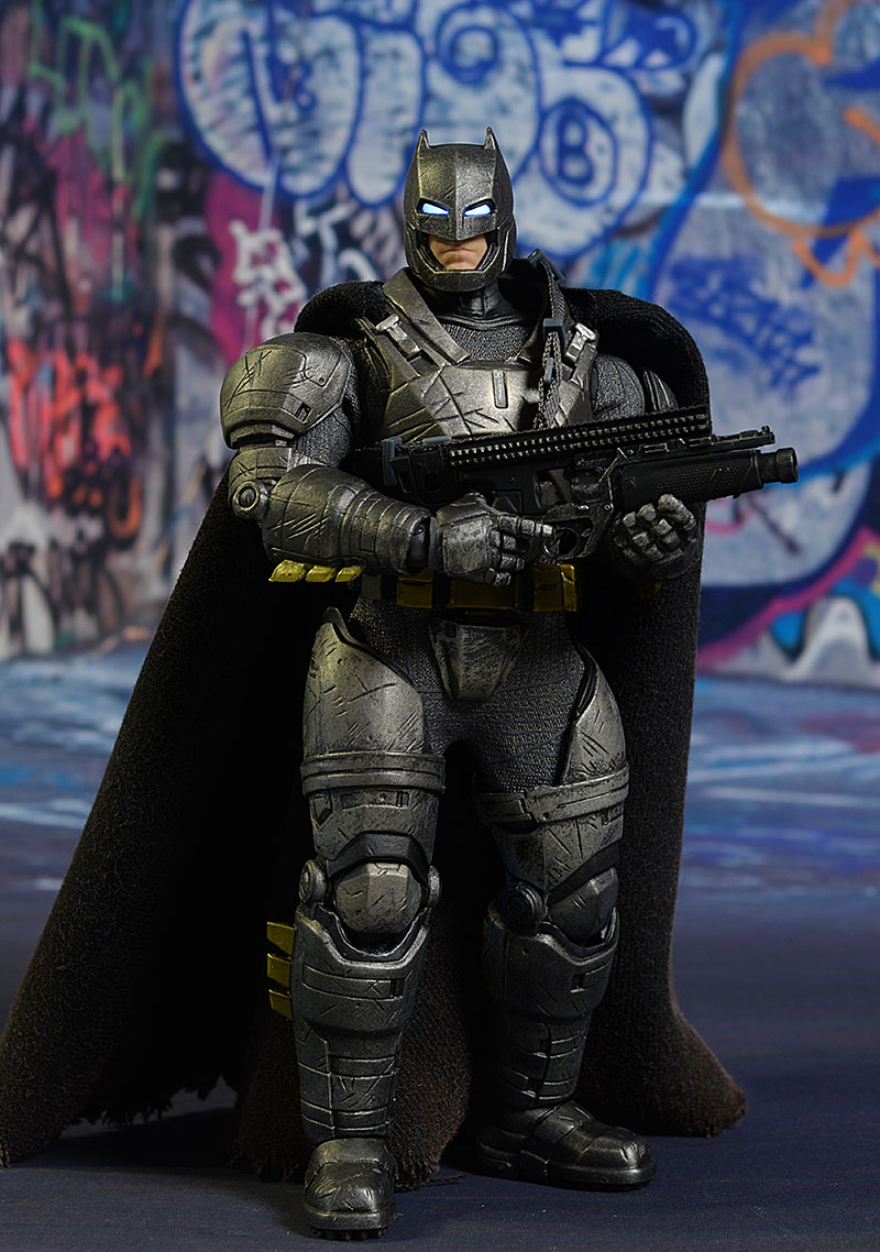 Armored Batman One:12 Collecive action figure by Mezco