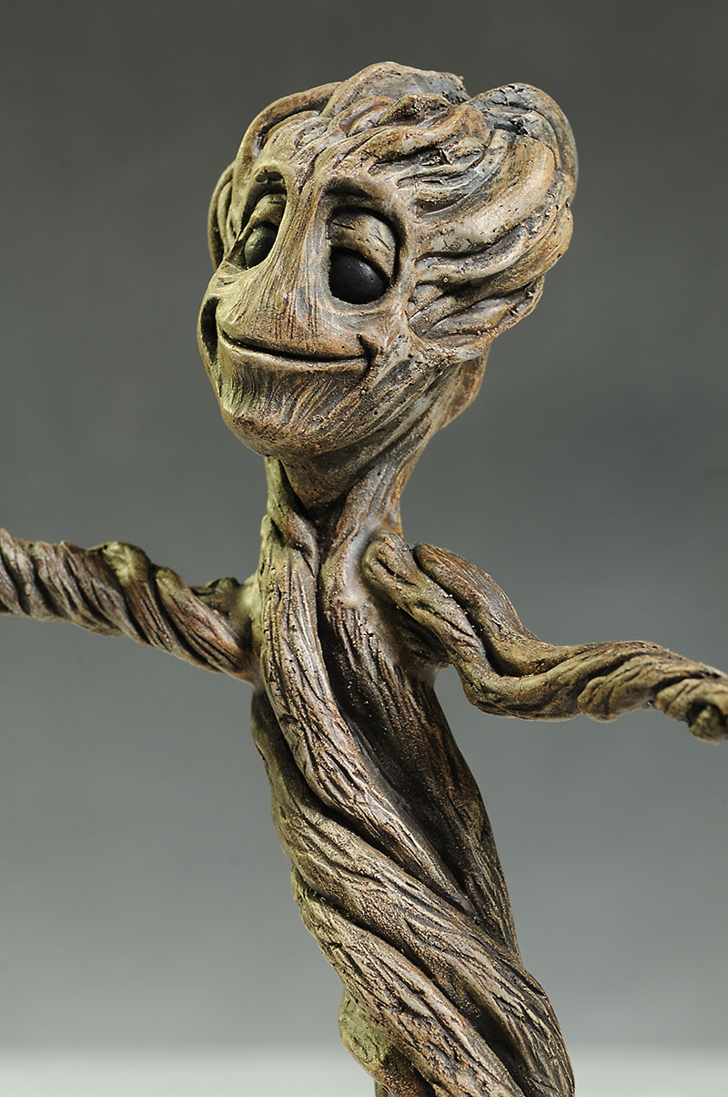 Guardians of the Galaxy Baby Groot statue by Sculptorio