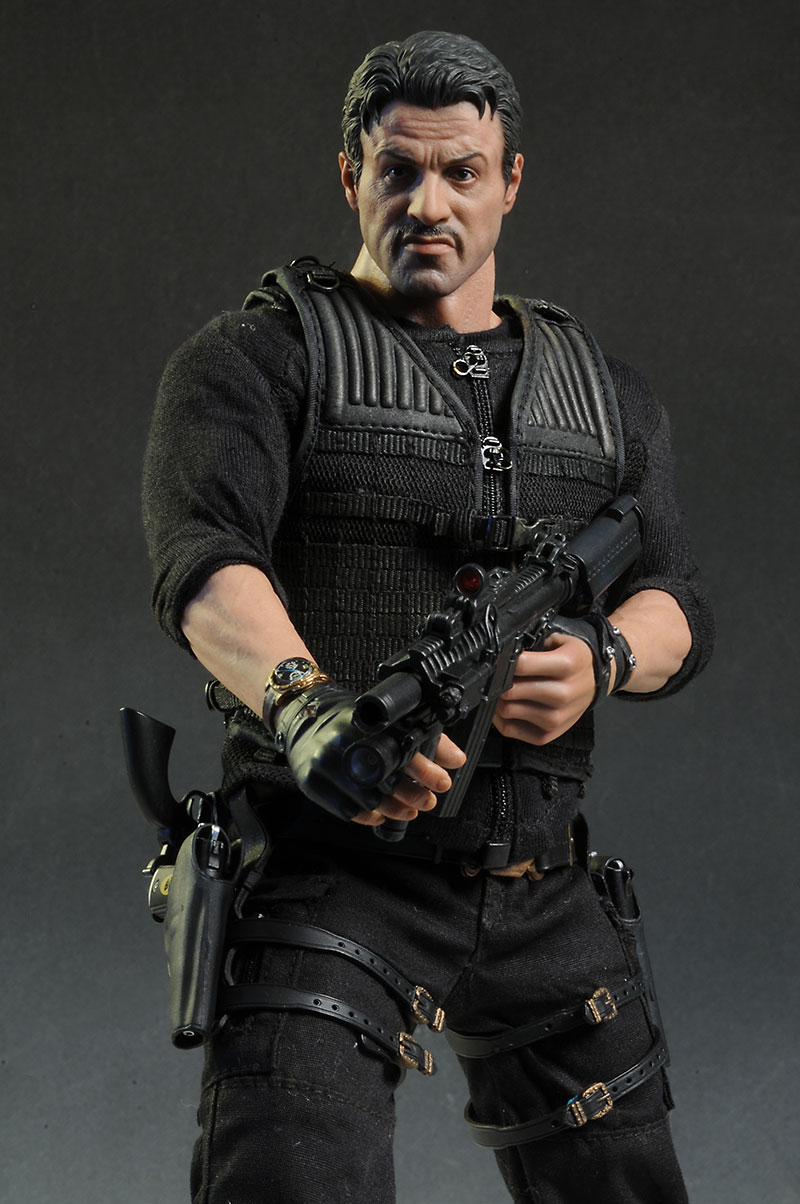 Hot Toys The Expendables BARNEY ROSS 1/6 HANDS 4