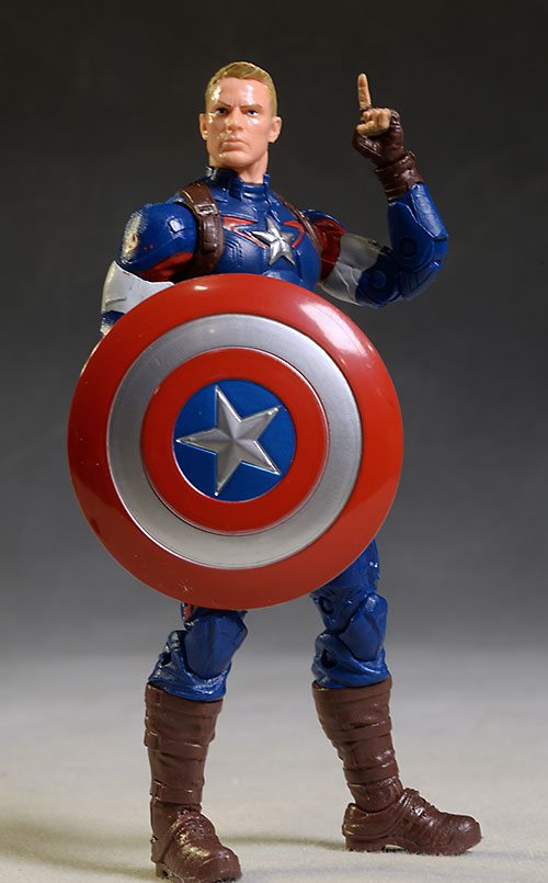 Marvel Legends Batroc, Captain America, Spider-Woman figures by Hasbro