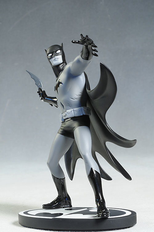 Batman Black & White Mike Allred statue by DC Collectibles