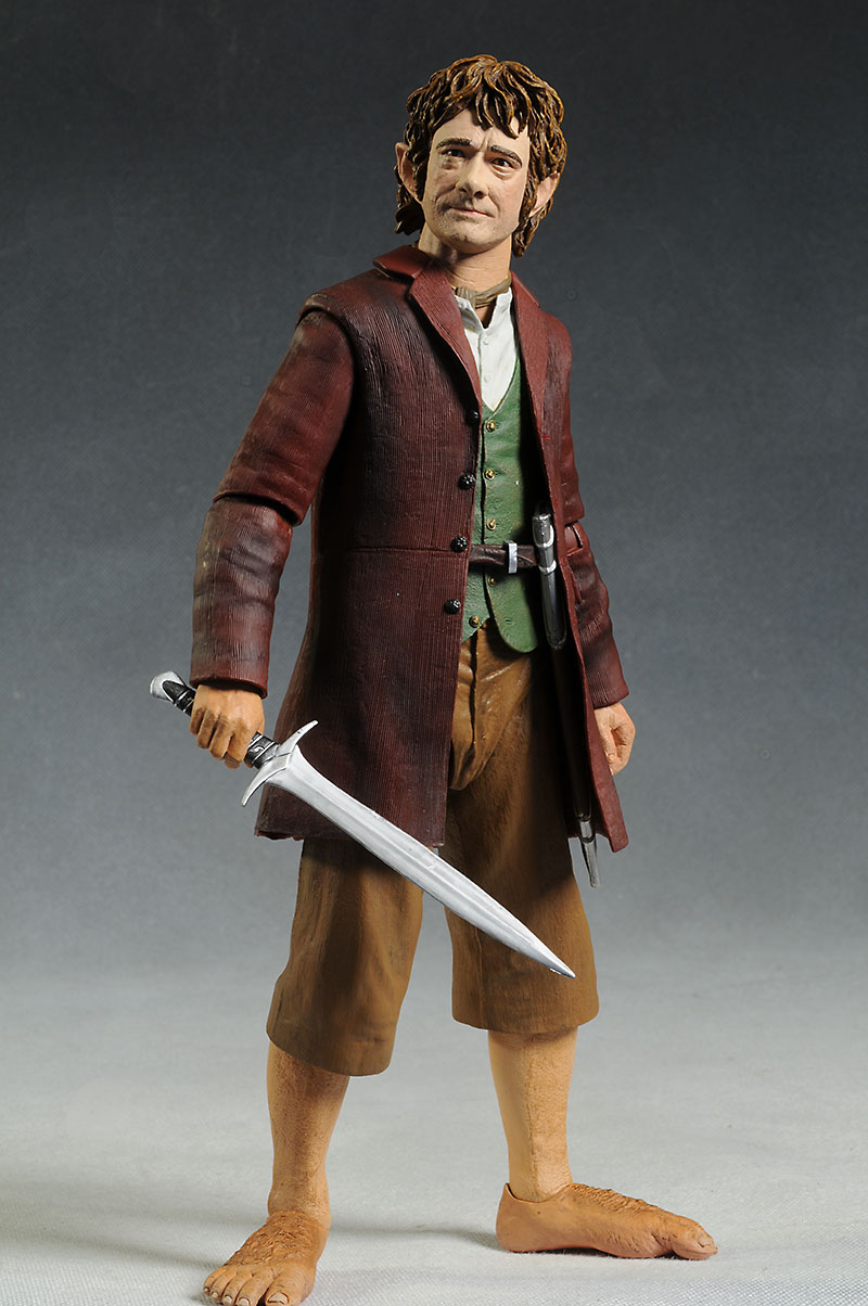 Bilbo Hobbit 1/4 scale action figure by NECA