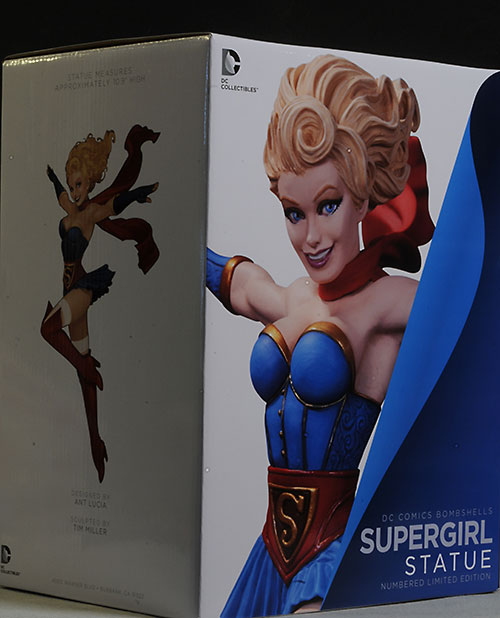 drjekDC Bombshells Supergirl statue by DC Collectiblesyll