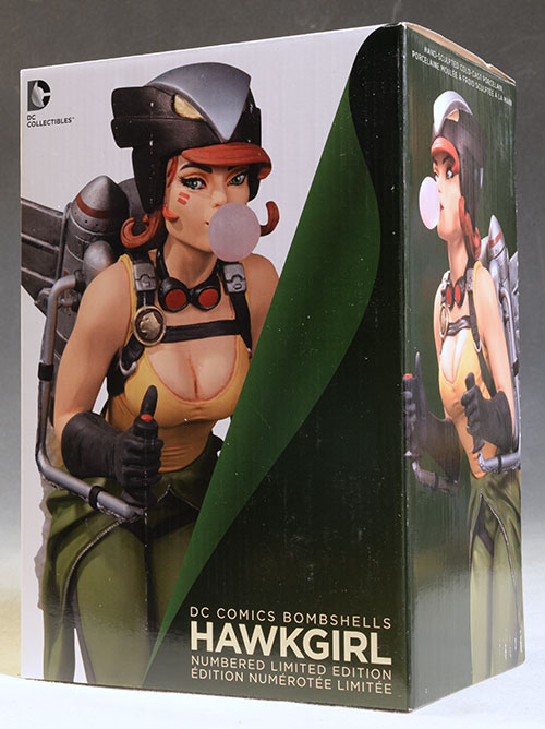 DC Bombshells Hawkgirl statue by DC Collectibles