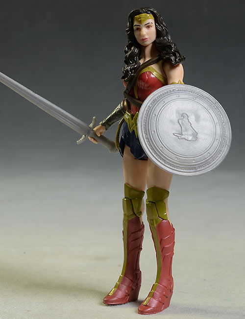 Batman vs Superman Wonder Woman action figures by Mattel