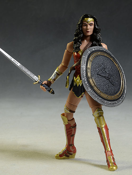 Batman vs Superman Wonder Woman action figures by Mattel