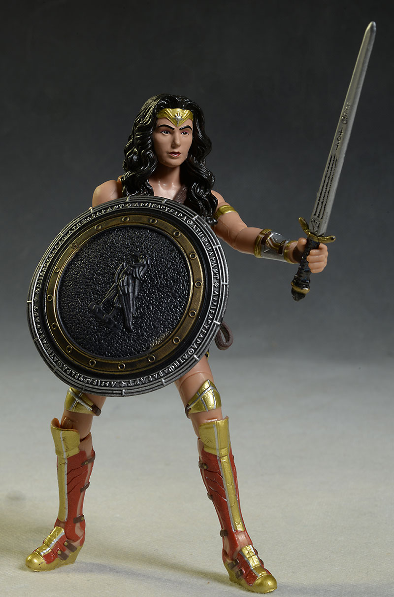 Batman vs Superman Wonder Woman action figures by Mattel
