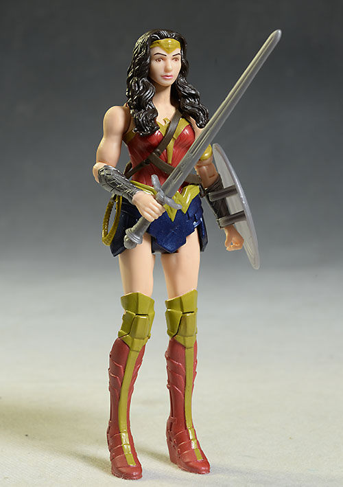 Batman vs Superman Wonder Woman action figures by Mattel
