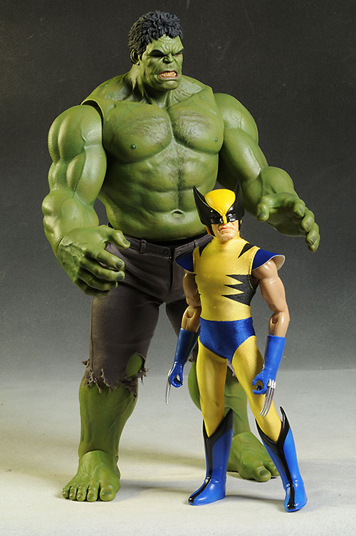 Captain Action Wolverine & Iron Man figures by Round2