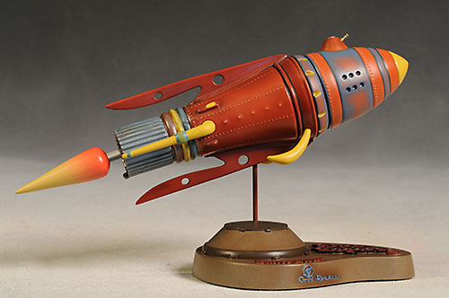 Buck Rogers Battle Cruiser Rocket statue by Cool Rockets