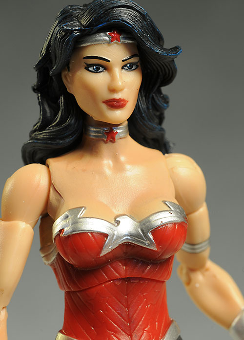 DC Unlimited Wonder Woman, Batman, Superman figures by Mattel