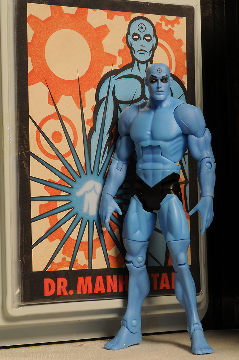 Dr. Manhattan Watchmen action figure by Mattel