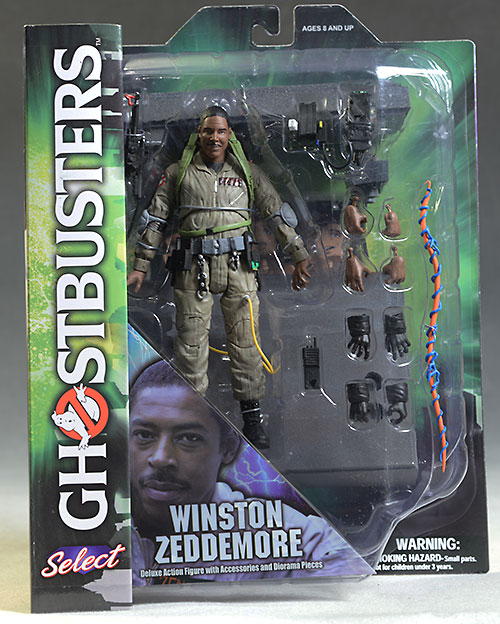 Ghostbusters Winston action figure by Diamond Select