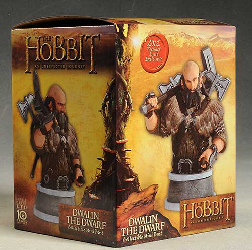 Hobbit LOTR Dwalin mini-bust by Gentle Giant