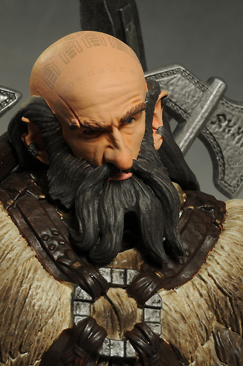 Hobbit LOTR Dwalin mini-bust by Gentle Giant