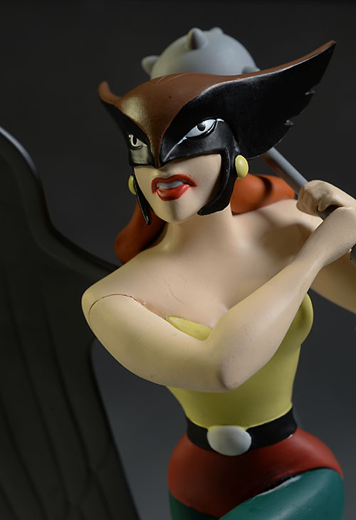Femme Fatales animated Hawkgirl statue by DST