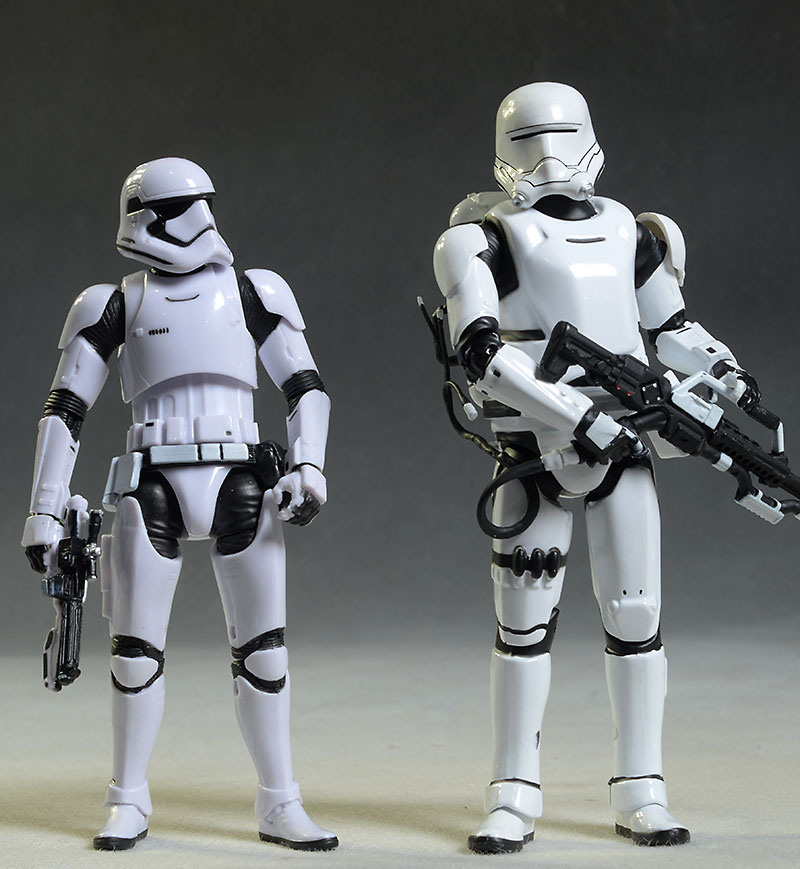 2015 Star Wars The Force Awakens 1st Order Flametrooper Armor up Figure for sale online 