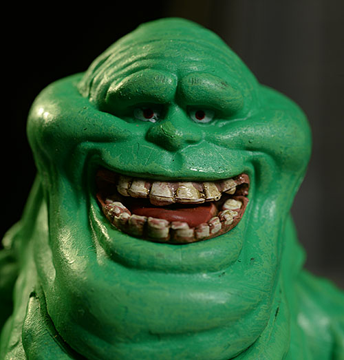 Review and photos of DST Ghostbusters Janine, Slimer, Ray action 