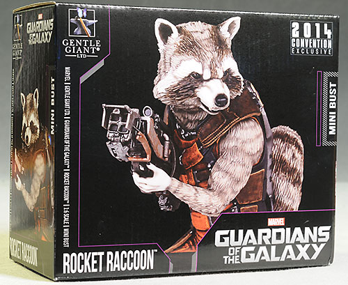 Rocket Raccoon mini-bust by Gentle Giant