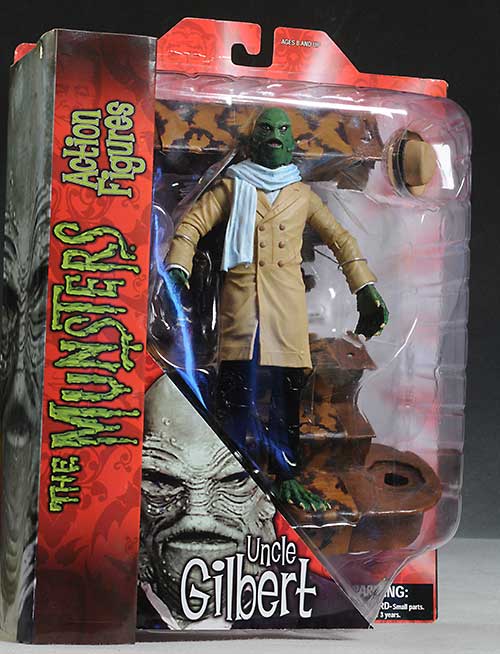 Munsters Grampa, Uncle Gilbert action figures from DST