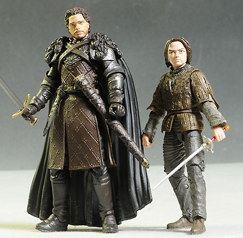 Robb Stark Littlefinger,Sanska Stark Game Of Thrones Deluxe Collectors Figures 