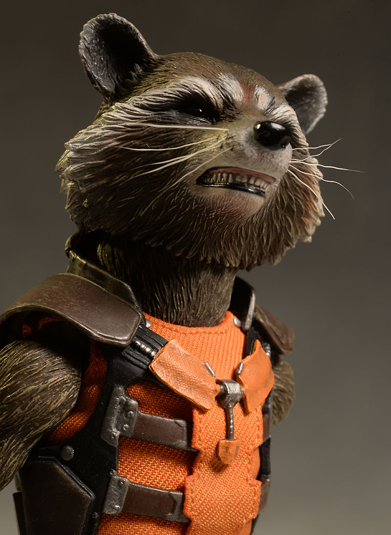 Rocket, Groot 1/6th action figures by Hot Toys