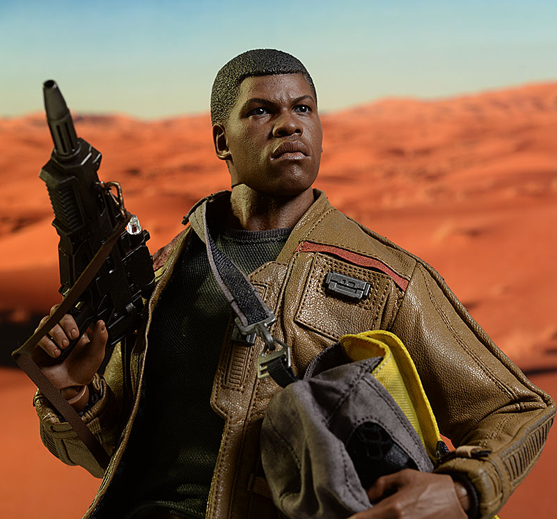 Star Wars Finn 1/6th action figures by Hot Toys