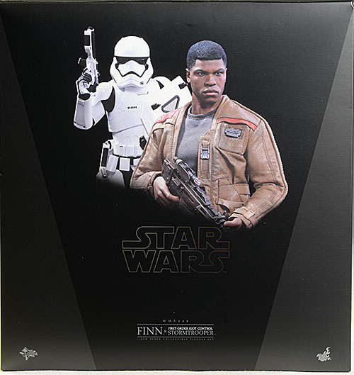 Star Wars Finn, Riot Control Stormtrooper 1/6th action figures by Hot Toys