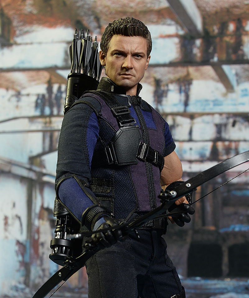 Civil War Hawkeye 1/6th action figure by Hot Toys