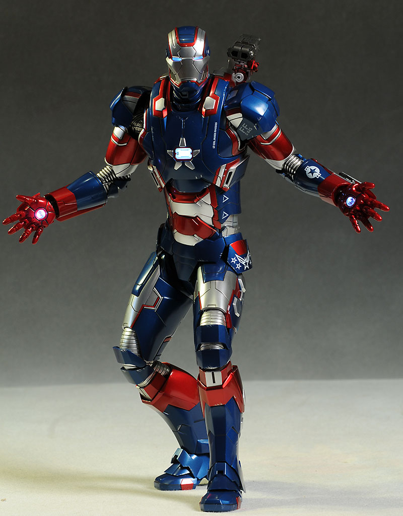 Hot Toys Iron Man Iron Patriot action figure