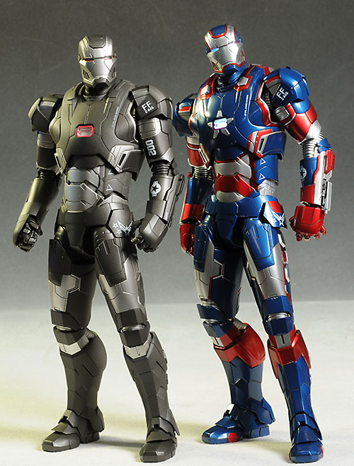 Iron Man Iron Patriot die-cast action figure by Hot Toys