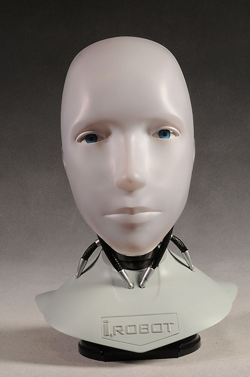 I, Robot 1:1 scale head blu-ray case
