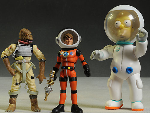 Outer Space Men action figures from the Four Horsemen