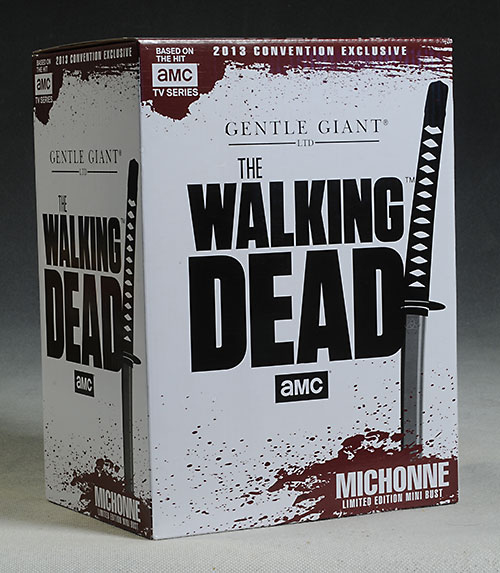 Walking Dead Michonne mini-bust by Gentle Giant