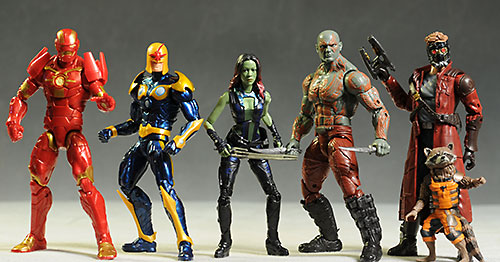 Marvel Legends Guardians of the Galaxy action figures by Hasbro