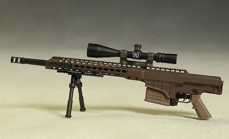 Barrett MRAD sixth scale rifle by MSE.