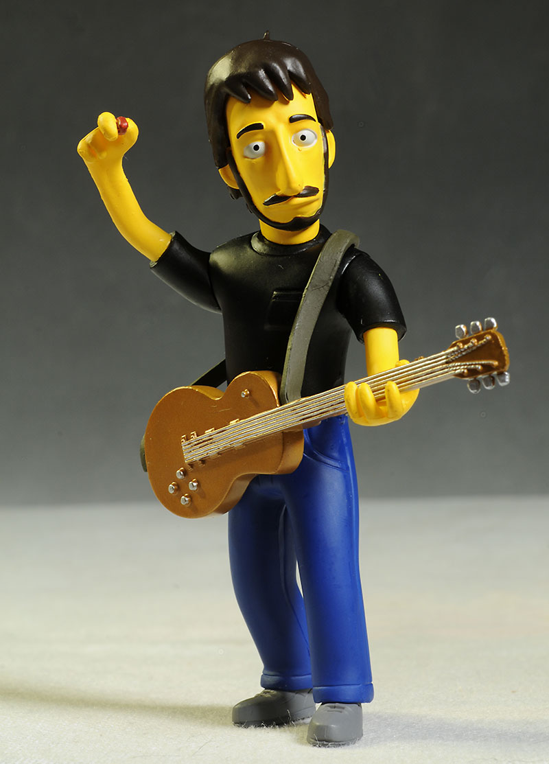 Review and photos of Celebrity Simpsons The Who action figures 