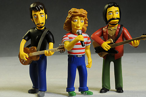 Celebrity Simpsons The Who action figures by NECA