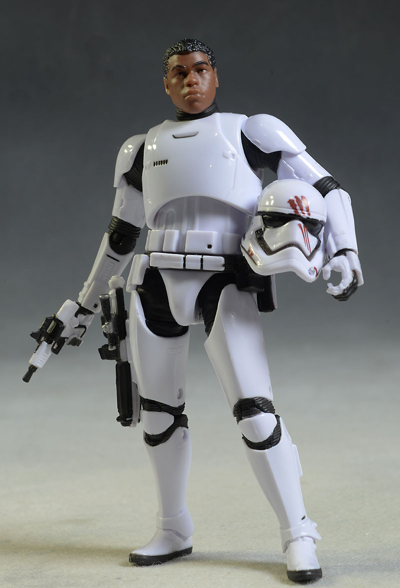 Star Wars Black Trooper Finn action figure by Hasbro