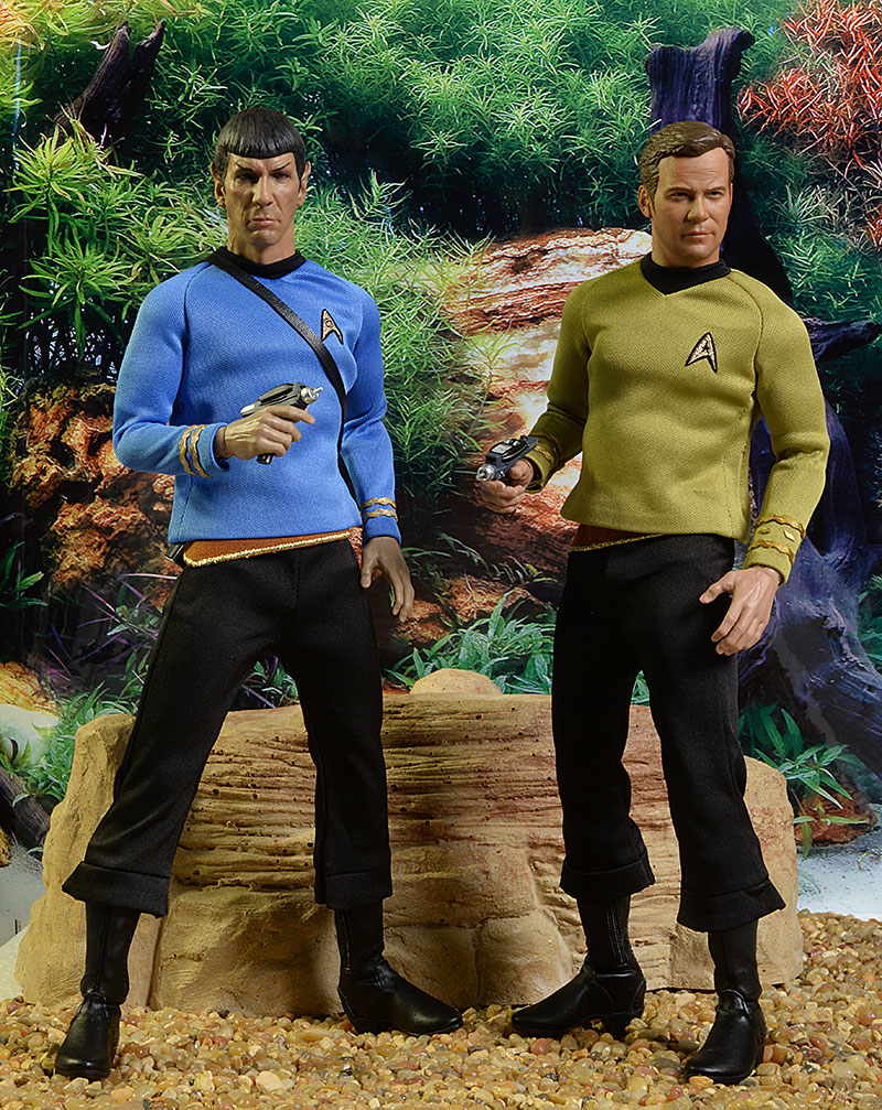Teddybären Star Trek Kirk / Spock / Scotty 1A-Ware 50 cm