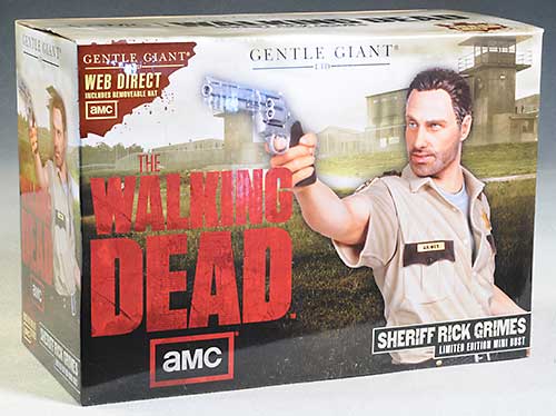 Walking Dead Rick Grimes mini-bust by Gentle Giant