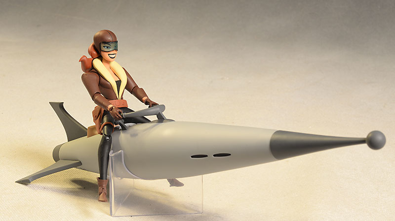 Batman Roxy Rocket figure and vehicle by DC Collectibles