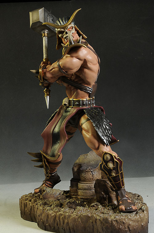 Mortal Kombat Shao Kahn statue by Pop Culture Shock