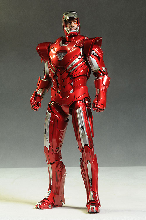 Iron Man Silver Centurion action figure by Hot Toys