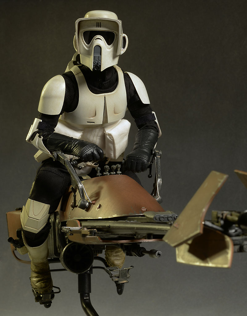 Star Wars Speeder Bike and Trooper action figure