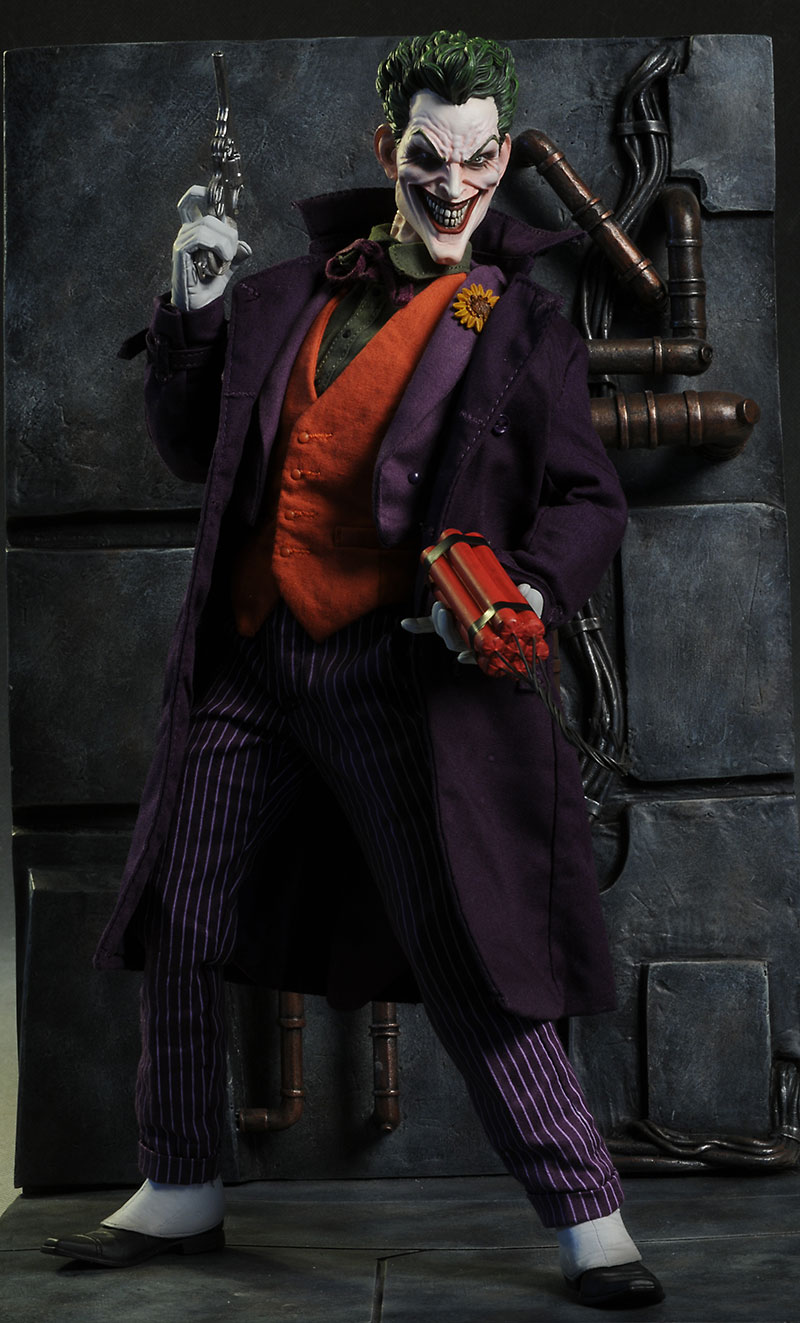 Review And Photos Of Joker DC Comics Sixth Scale Action Figure By Sideshow Review And Photos Of Joker DC Comics Sixth Scale Action Figure By Sideshow