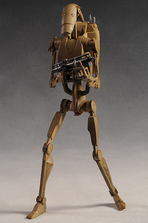 Review and photos of Star Wars S.T.A.P., Battle Droid action