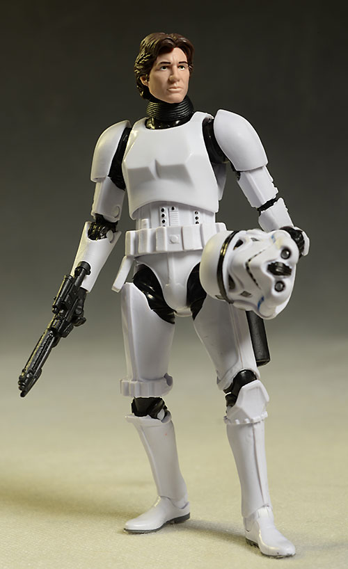 Star Wars Black Bossk & Han Solo Stormtrooper action figures by Hasbro