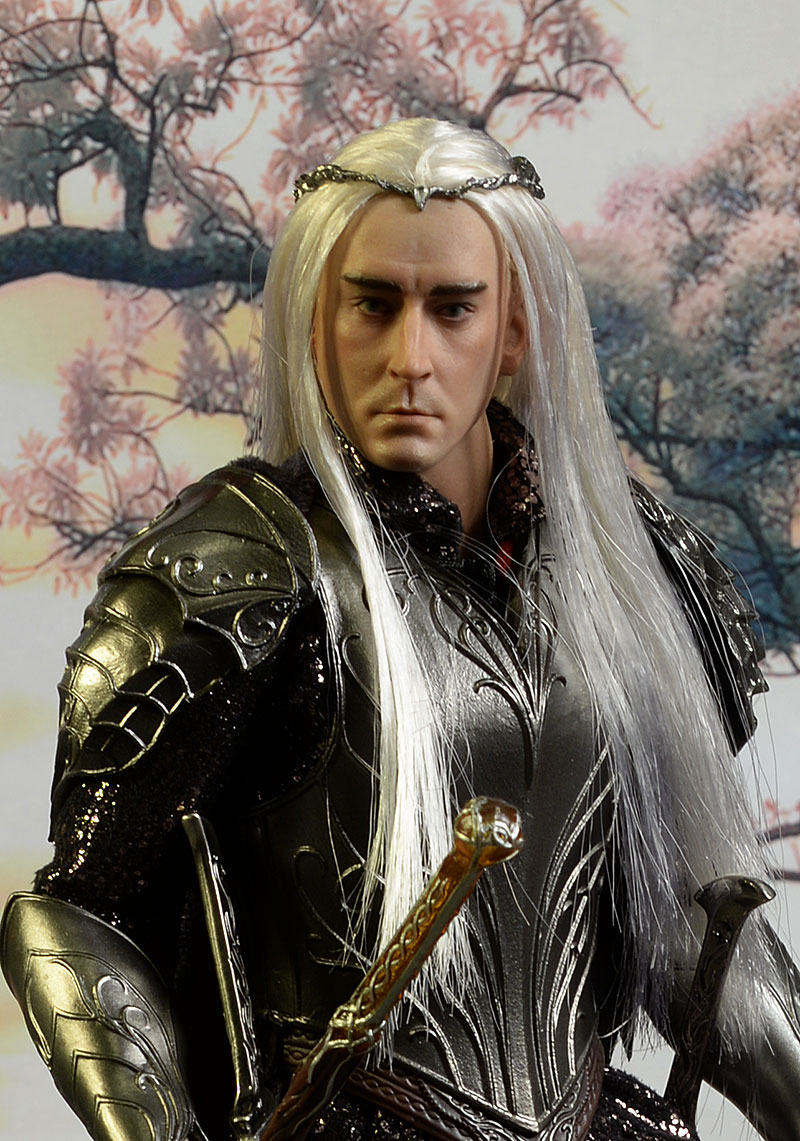 Justitie Groene achtergrond Onschuldig Review and photos of Thranduil Hobbit 1/6th scale action figure by Asmus