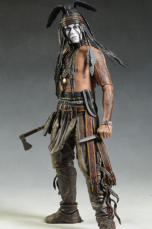 NECA 18” IN HEIGHT THE LONE RANGER ACTION FIGURE FROM MOVIE LONE RANGER 